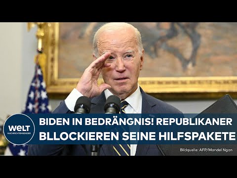 HIOBSBOTSCHAFT AUS DEN USA? Republikaner blockieren milliardenschwere Hilfen für Ukraine und Israel
