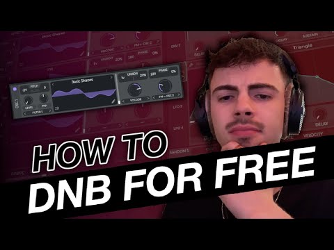 MAKING INSANE DNB USING FREE/ STOCK PLUGINS 🔥 Vital Synth tutorial like Primate & Captain Bass