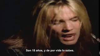 Skid Row 18 And Life oficial Subtitulos Español