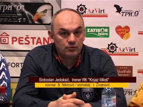 ABU BAKU-KNJAZ MILOŠ,KONFERENCIJA ZA MEDIJE POSLE PRVE UTAKMICE 14.02.2015.