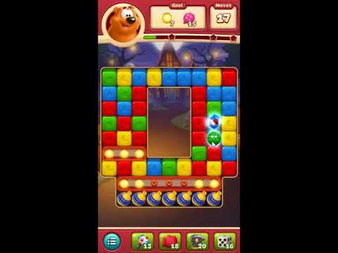 Toon Blast Level 696 - NO BOOSTERS 🐻🐺🐱 | SKILLGAMING ✔️