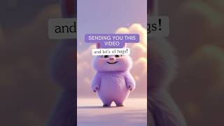 Send the fluffiest virtual hug to someone you love! 💖🤗 #cuddleandkind #love  #cute