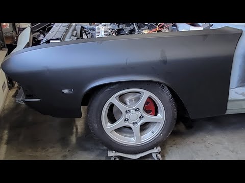 Install and adjust AMD fenders!!