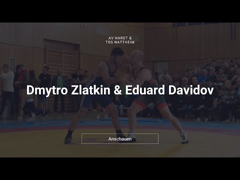 AV Hardt & TSG Nattheim Dmytro Zlatkin & Eduard Davidov Ringen Борьба в Германии на лигах Златкин