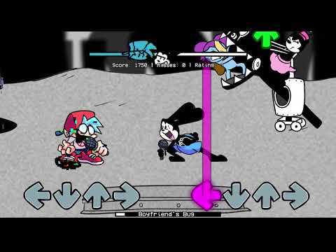 Boyfriends Bug - Rabbits Glitch but Corrupted Boyfriend and Oswald the Unlucky Rabbit sing it