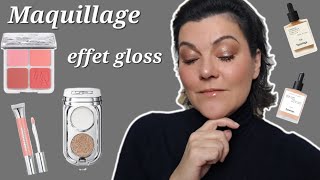 Maquillage effet GLOSS **spécial peaux matures** / Une idée makeup pour les fêtes avec RABANNE ?