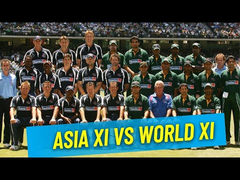 Asia XI vs World XI 2005 | India Pak SL Legends are playing together | Tsunami Relief Match