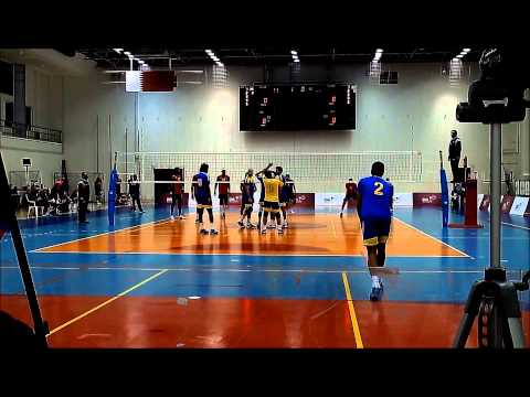 Matheus Araujo Veloso (setter) Al - Gharafa x Al - Rayan QVA2014