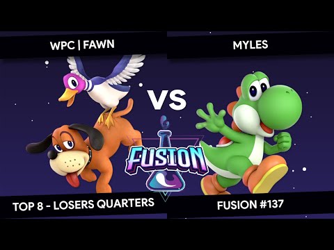 Fusion #137 - Fawn (Duck Hunt Dog) Vs. Myles (Yoshi) - Top 8 - Losers Quarters