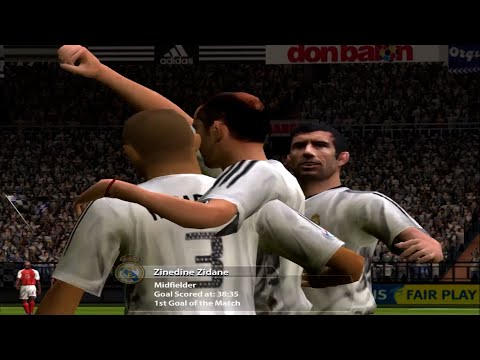 Real Madrid x Arsenal - FIFA 05