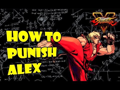 SFV S2.5 Ken - Alex Frame Data + Punishes (With Commentary)