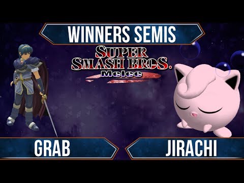 ASB - Grab (Marth) vs Jirachi (Jigglypugg) - Melee Winners Semis