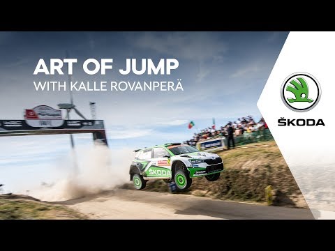 Art of Jump with Kalle Rovanperä | ŠKODA Motorsport