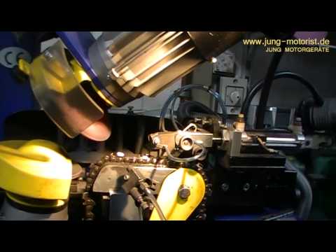 Kettenschärfmaschine