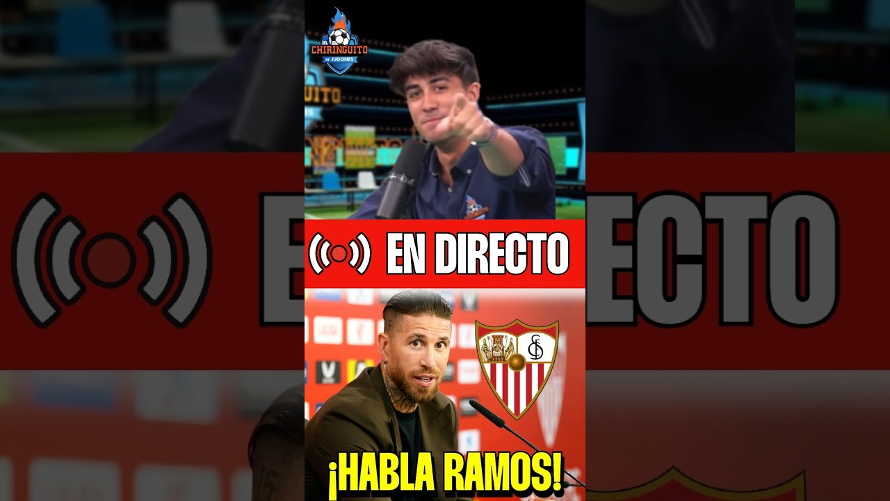 🚨🚨 VERSIÓN VERTICAL | ¡SERGIO RAMOS, EN DIRECTO! | RUEDA DE PRENSA SOBRE LA COMPRA DEL SEVILLA FC