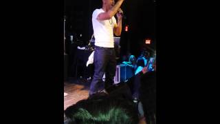 Adrian Marcel performing Waiting and Running