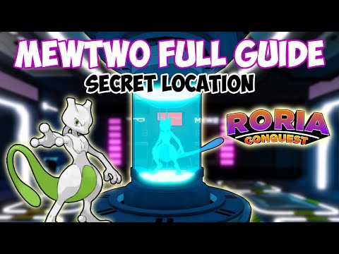 EASY FULL GUIDE To Get MEWTWO In Roblox Roria Conquest (Brick Bronze)