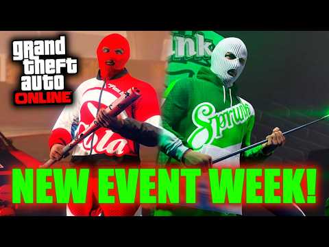 Evento de Guerras de Marcas en GTA Online Enfrenta a Sprunk y eCola en una Batalla