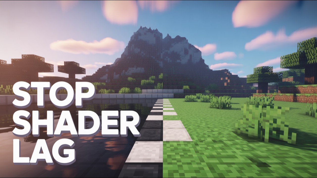 Stop Lagging When Playing Minecraft with Shaders!