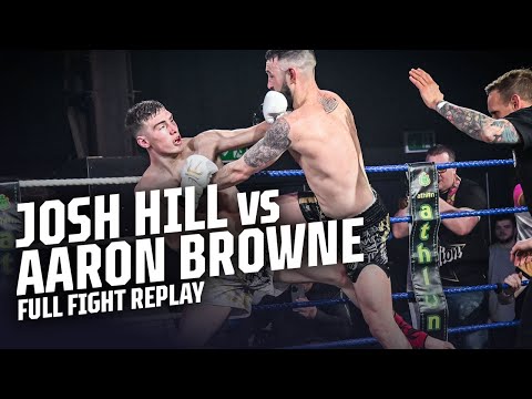 Aaron Browne vs Josh Hill | Rebellion Promotions | Full Fight Replay
