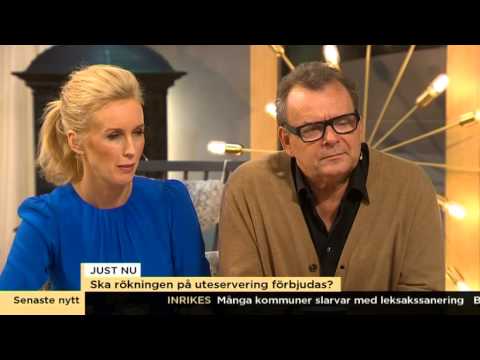 Rökfria uteserveringar kan bli verklighet - Nyhetsmorgon (TV4)