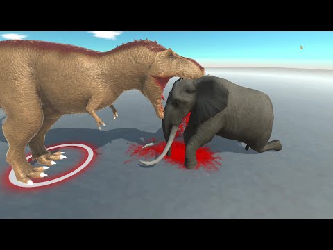 T-REX VS EVERY UNIT - Animal Revolt Battle Simulator