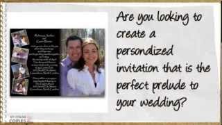 preview picture of video 'American Fork Wedding Invitations'