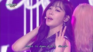 【LIVE中字】150710 原畫畫質 少女時代 snsd - Check @ KBS Music Bank