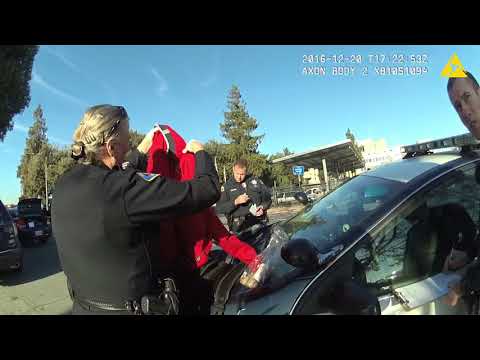 Scott "The Protester" Largent arrested by San Jose Police Department / 12.20.2016 / Chest Camera# 8