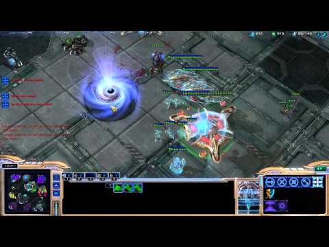 StarCraft 2: Vortex + Baneling = Amazing?