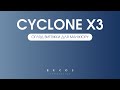 BUCOS Витяжка для манікюру та педикюру CYCLONE X3 SILVER на 72W (гарантія 24 місяці)