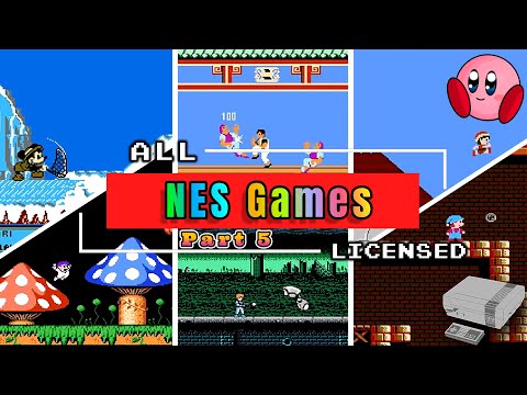 All Nintendo NES Games A - Z (NA/EU) -  Part 5   = N - R =