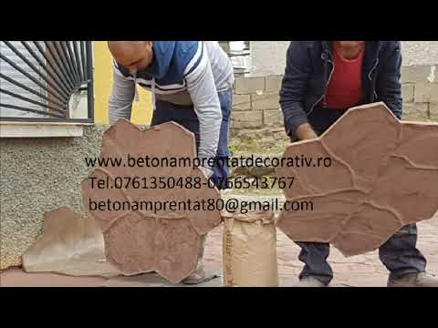 Beton Amprentat Valea Dulce -Prahova Tel.0761350488 -0766543767