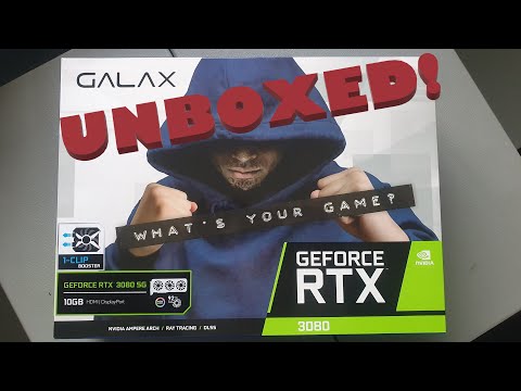 Galax GeForce RTX 3080 10GB Unboxing | Finally we got one!