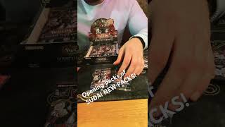 Opening Yugioh packs! SUDA release weekend! #ygo #yugiohtcg #SUDA #supremedarkness #yugiohsingles