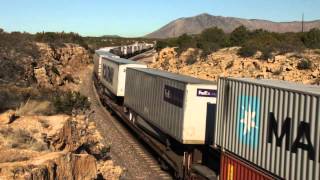 preview picture of video 'BNSF Intermodal at Cosnino Rd, Flagstaff, AZ'