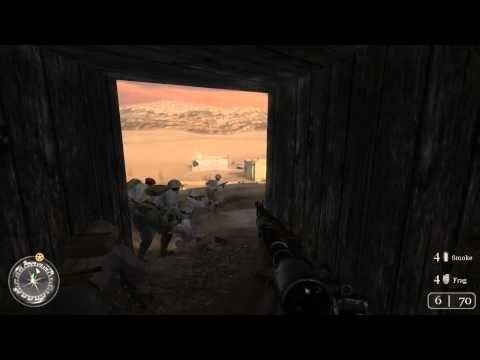 Call of Duty 2 Walkthrough HD Part 18 (Level 10 - Operation Supercharge) Veteran Difficulty
