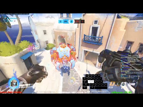 Overwatch Rollout Doomfist God GetQuakedOn Tryhard Doomfist Gameplay On Ilios