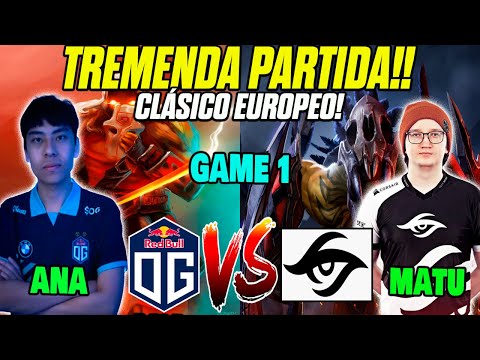 🔥OG VS TEAM SECRET BO3 [GAME1] DreamLeague Season 15 DPC Western Europe Upper Division🔥