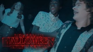 Stranger Things Cast Checks Out Their Maze at Halloween Horror Nights Universal Studios Hollywood