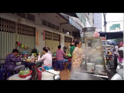 Driving To Have Breakfast With My Girl At Boeung Proleut Market - Noodle Soup In Phnom Penh