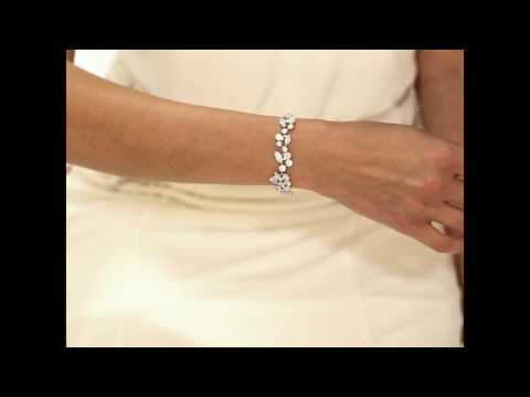 'Ludia'  Bridal Wedding Bracelet