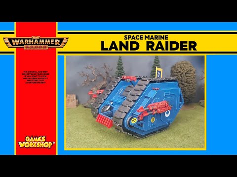 The Original Land Raider - Warhammer 40k Space Marines 90s 2nd edition