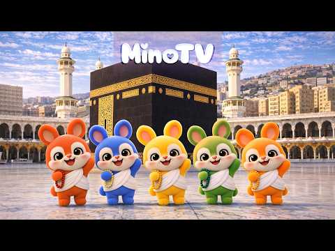 Kabede Hacılar Hu Der Allah 🕋 Çocuk İlahileri | MinoTV