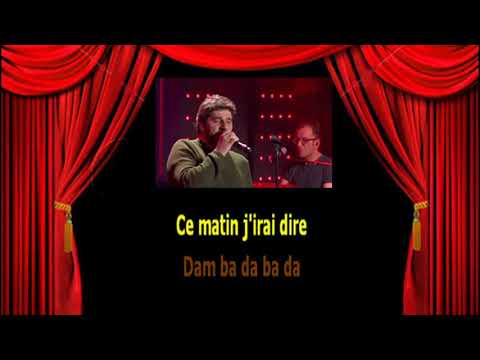 Karaoké Patrick Fiori   Les gens qu'on aime