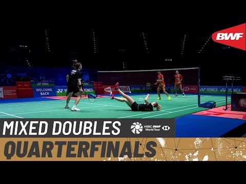 YONEX All England Open 2022 | Puavaranukroh/Taerattanachai (THA) [1] v Gicquel/Delrue (FRA) [8] | QF