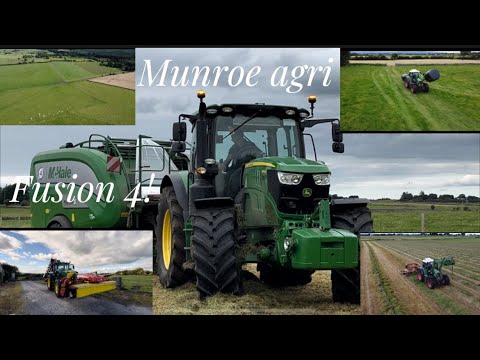 Silage with munroe agri!With the brand new fusion 4!