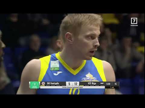 Latvian/Estonian : Ventspils vs VEF Riga, 2022-2023