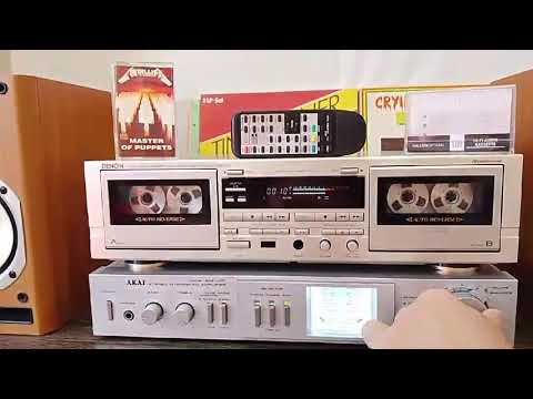 Denon DRW-660 Rare Vintage Double Cassette Deck Serviced Working Remote Warranty image 25