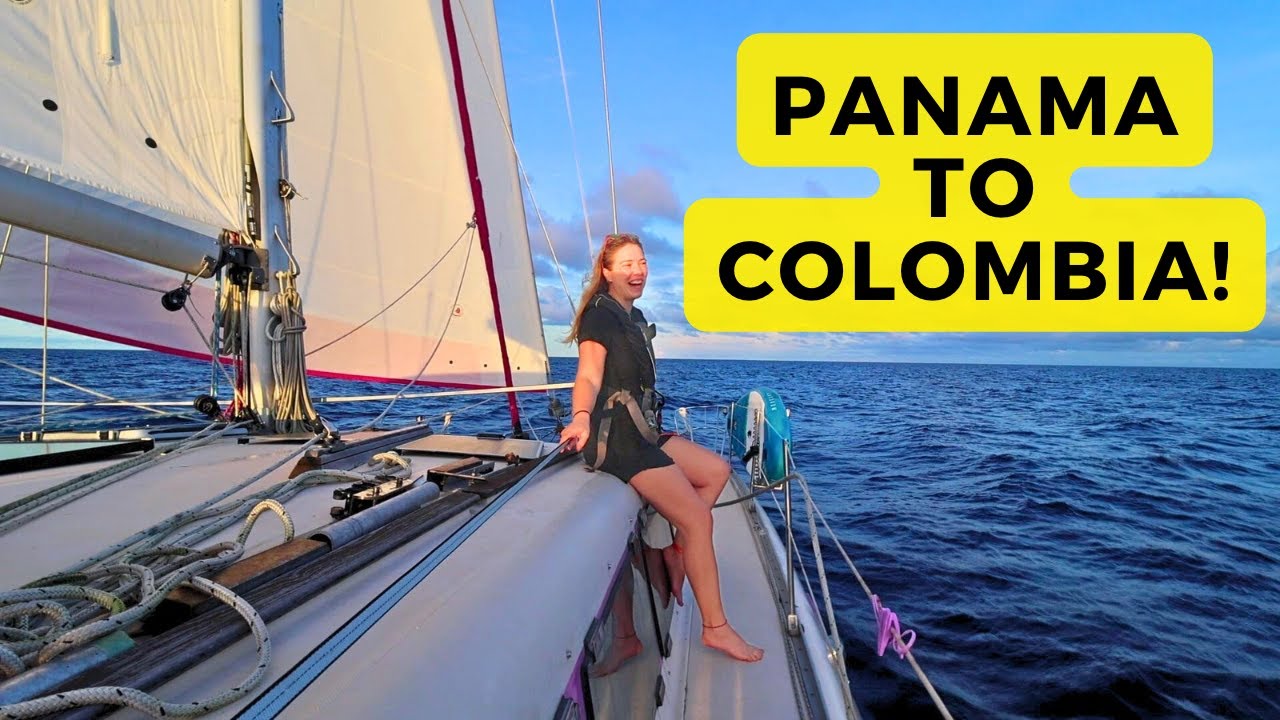 Sailing from Panama to Colombia on our 1986 catamaran [Ep. 63]